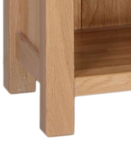 Product photograph of Nimbus Oak Bookcase from Choice Furniture Superstore.