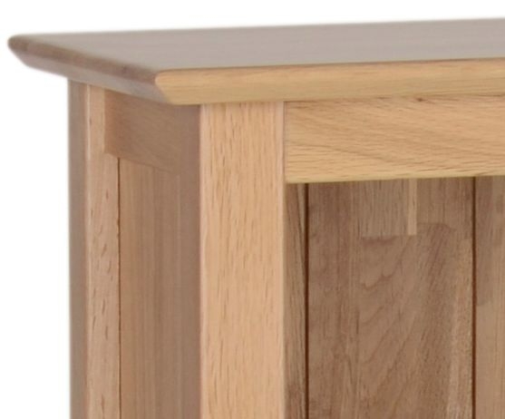 Product photograph of Nimbus Oak Narrow Low Bookcase from Choice Furniture Superstore.