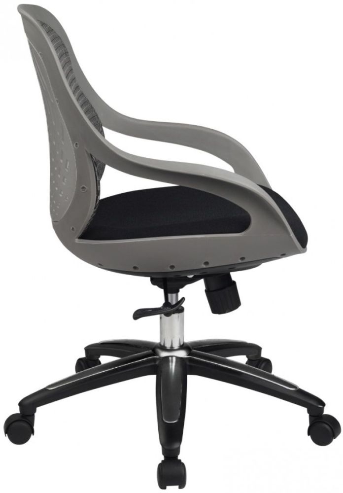 Product photograph of Alphason Croft Grey Mesh Executive Office Chair - Aoc1010-m-gry from Choice Furniture Superstore.