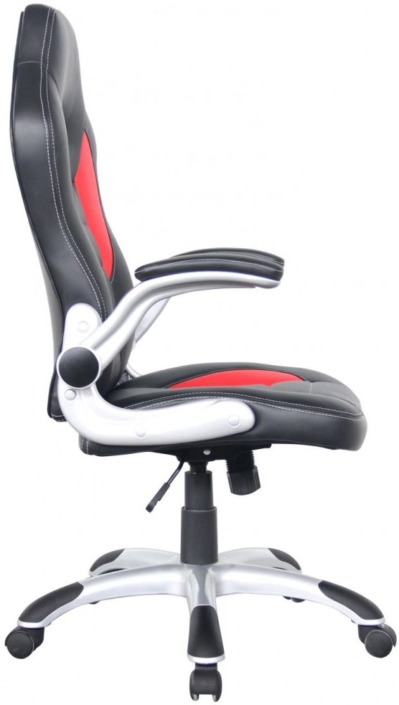 Product photograph of Alphason Talladega Faux Leather Office Chair from Choice Furniture Superstore.