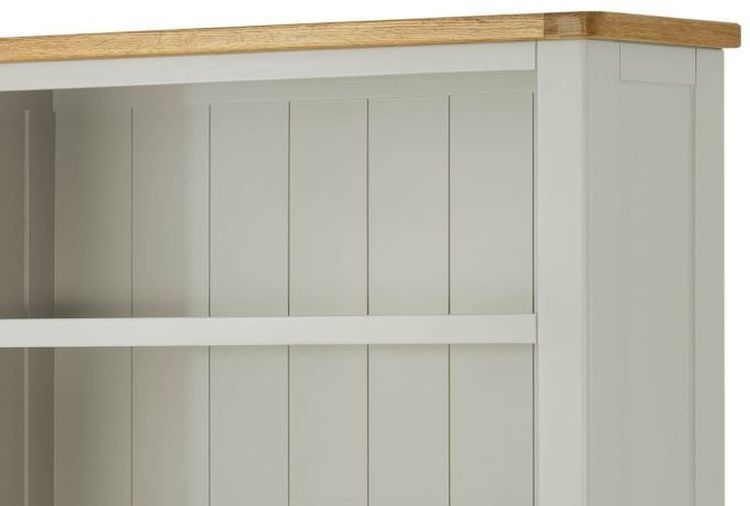 Product photograph of Portland Stone Painted Large Bookcase from Choice Furniture Superstore.