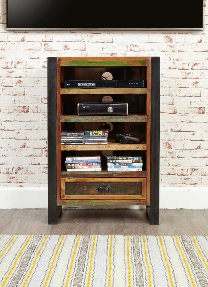 Product photograph of Urban Chic Reclaimed Entertainment Cabinet from Choice Furniture Superstore.