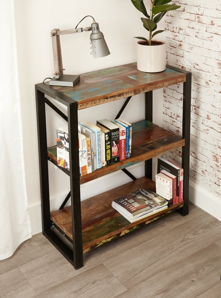 Urban Chic Reclaimed Low Bookcase
