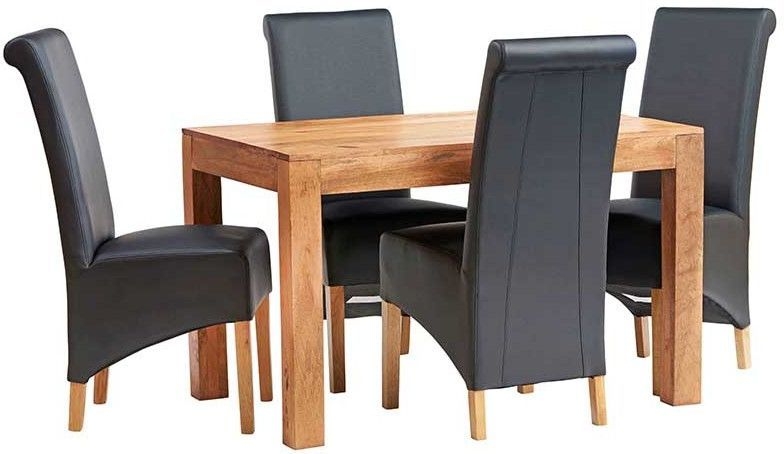 Product photograph of Toko Matt Small Dining Table - 4 Seater from Choice Furniture Superstore.
