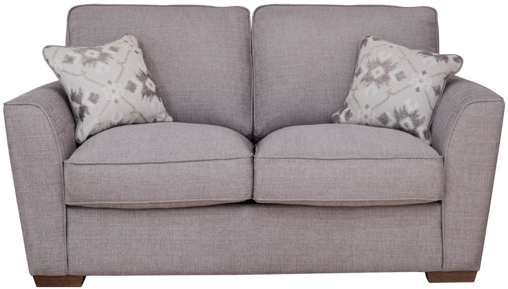 Product photograph of Buoyant Fantasia 2 Seater Fabric Sofa Bed - Comes In Beige Grey Silver Options from Choice Furniture Superstore.