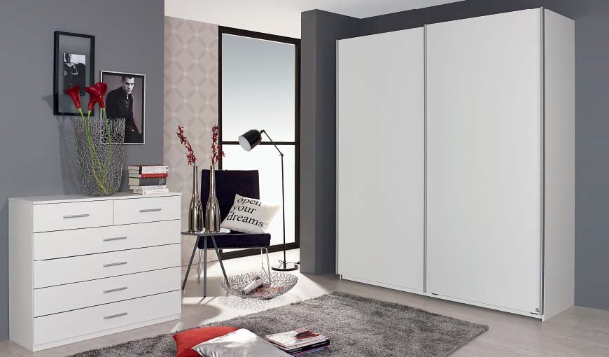 Product photograph of Rauch Sona Sliding Wardrobe - Variation Available from Choice Furniture Superstore.