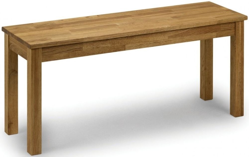 Product photograph of Coxmoor Oiled Oak Bench from Choice Furniture Superstore.