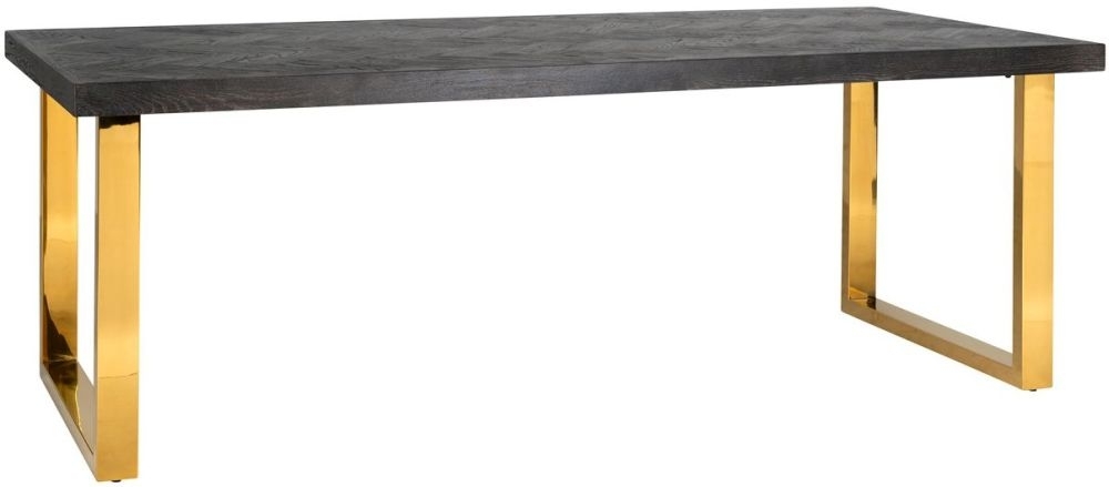 Product photograph of Blackbone Dining Table - 220cm from Choice Furniture Superstore.
