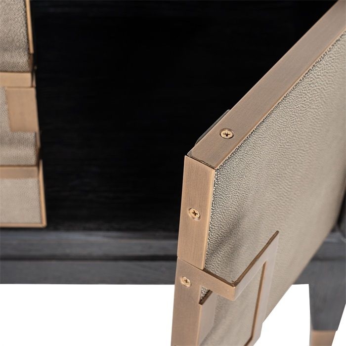 Product photograph of Bloomingville Shagreen Extra Large Tv Unit from Choice Furniture Superstore.