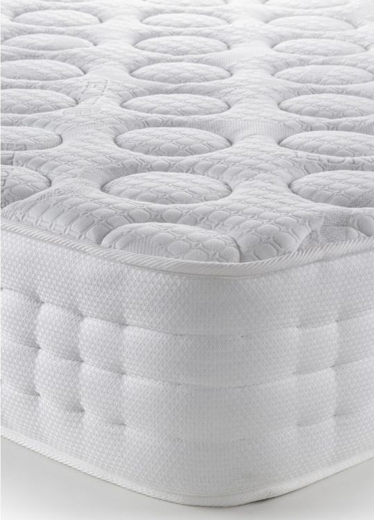 Product photograph of Capsule White 1500 Pocket Spring Gel Mattress - Comes In Double King And Queen Size Options from Choice Furniture Superstore.