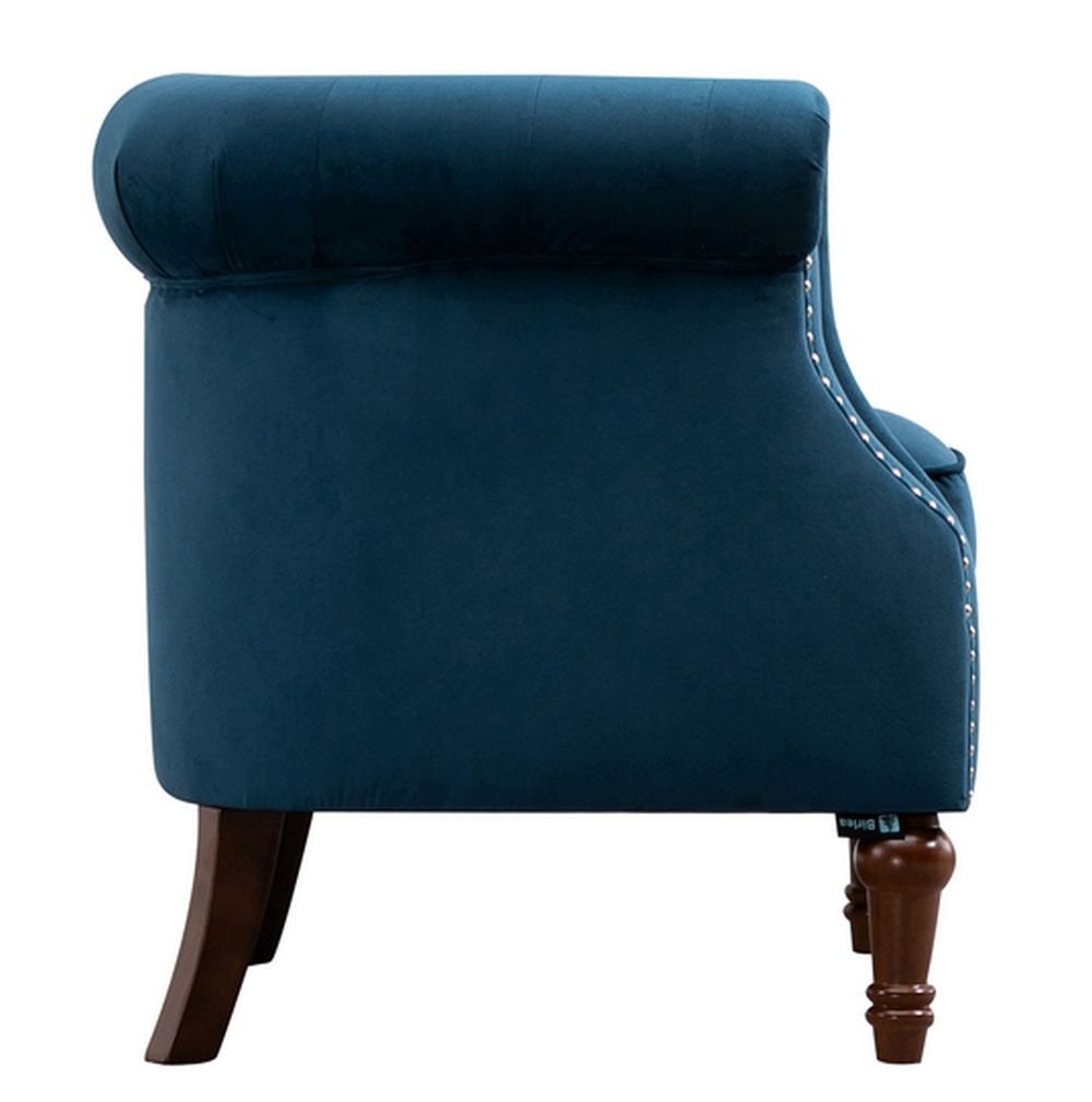Product photograph of Birlea Freya Velvet Armchair from Choice Furniture Superstore.