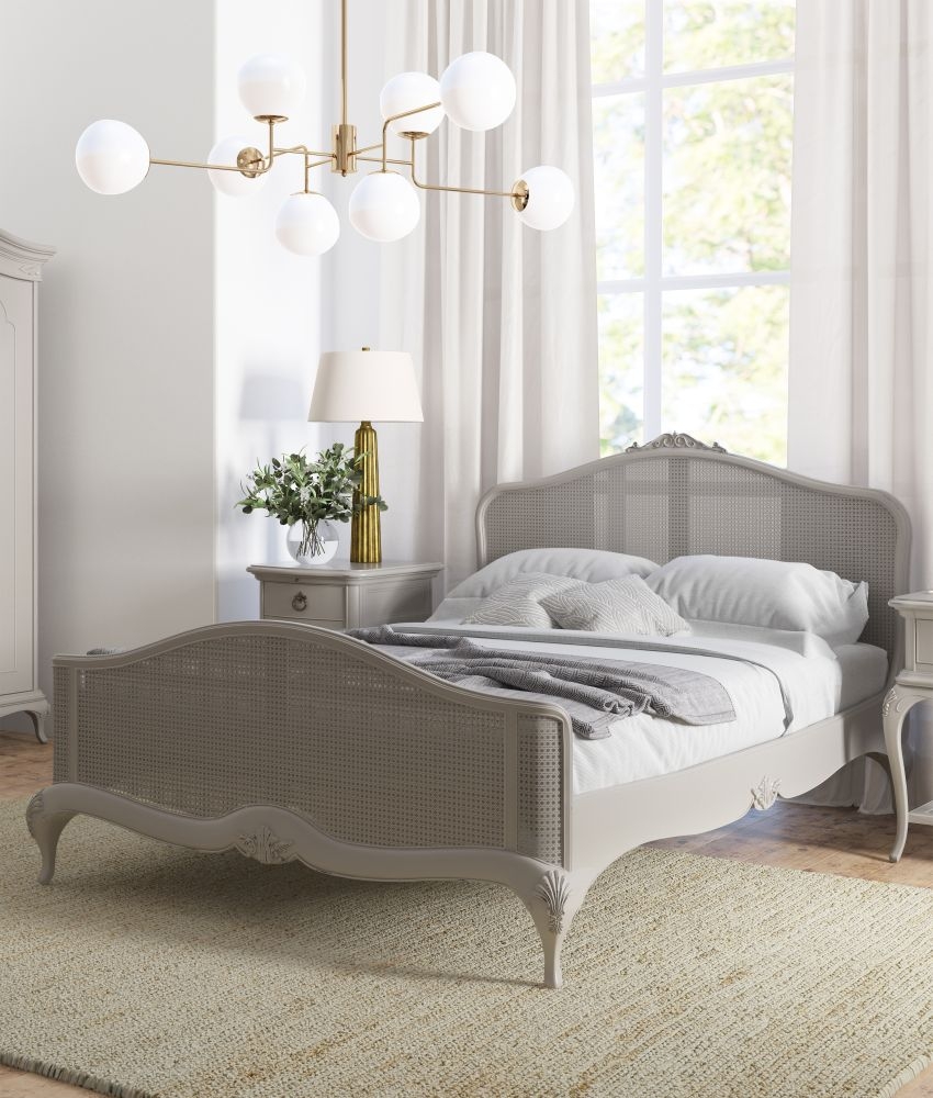 Product photograph of Willis And Gambier Etienne Grey Bedstead from Choice Furniture Superstore.