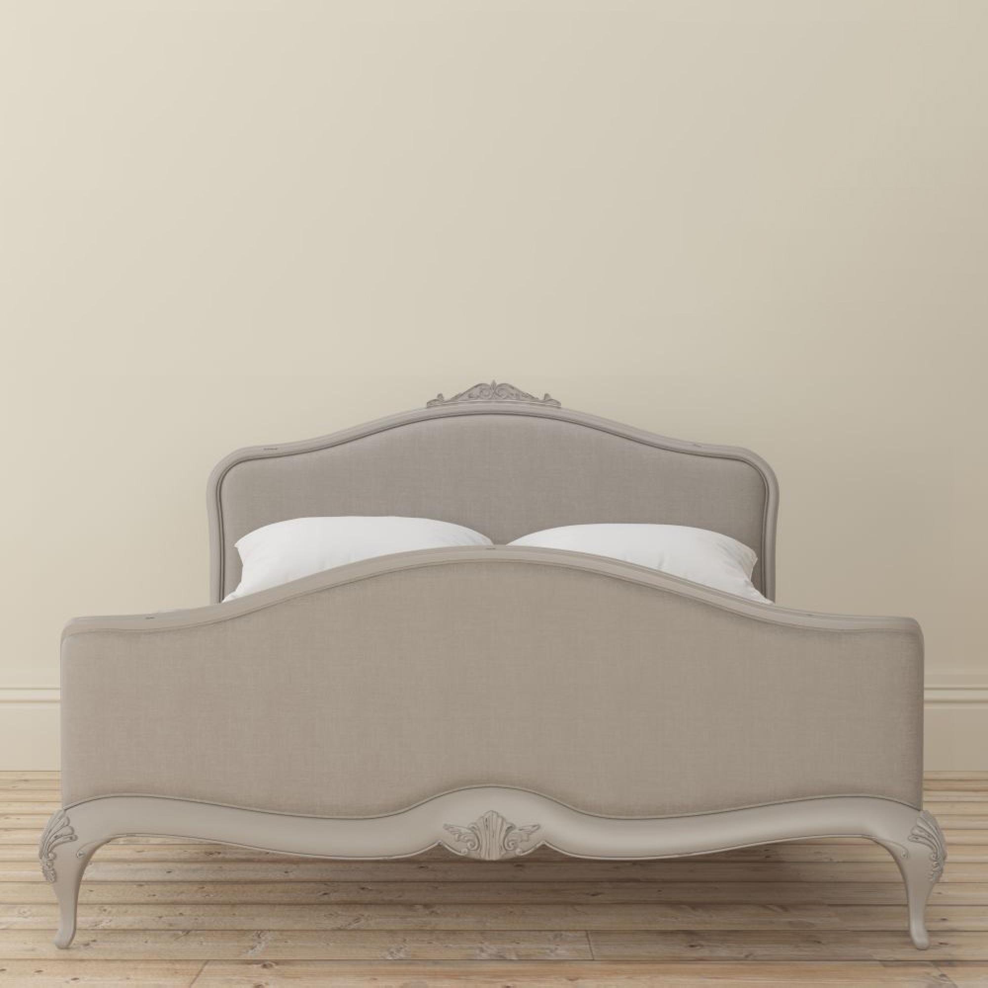 Product photograph of Willis And Gambier Etienne Grey Upholstered Bed - Sizes Available from Choice Furniture Superstore.