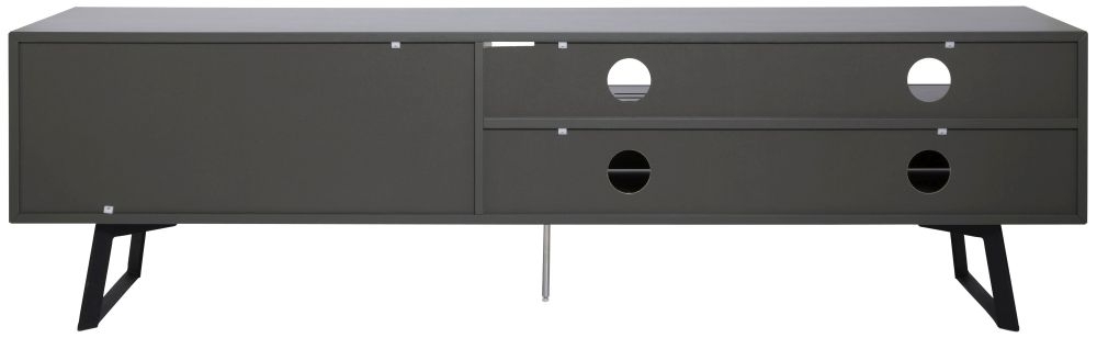 Product photograph of Alphason Carbon Grey Tv Cabinet 90inch from Choice Furniture Superstore.