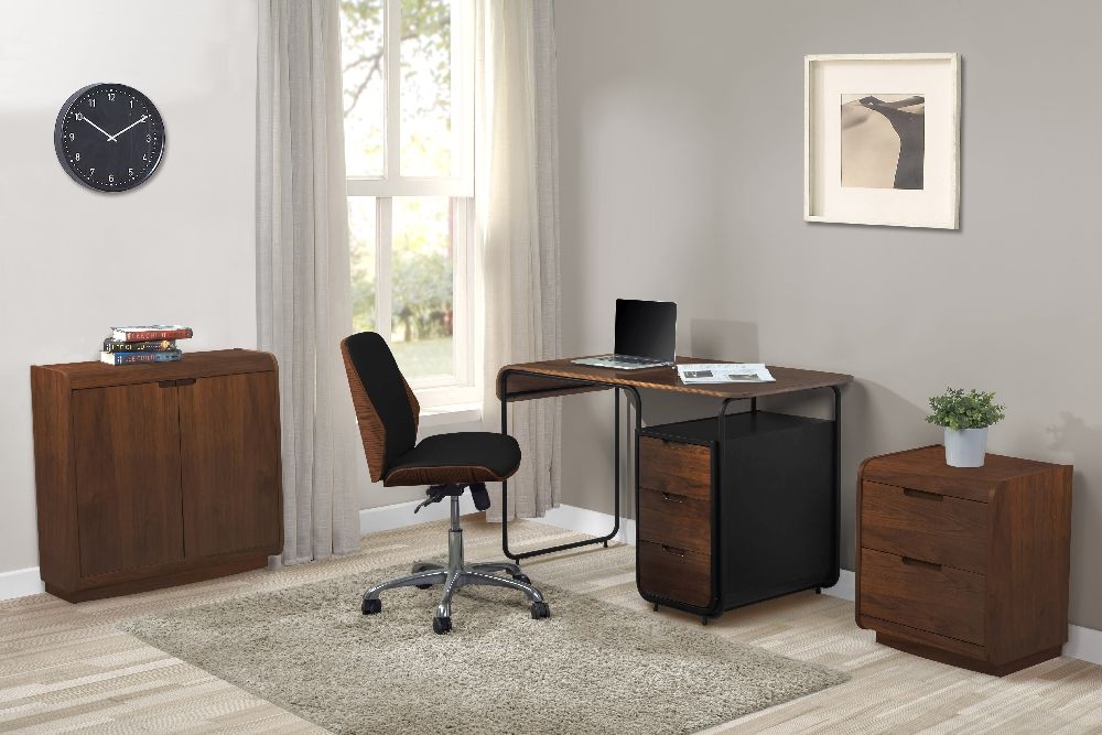 Product photograph of Jual Universal Walnut Office Chair Pc211 from Choice Furniture Superstore.