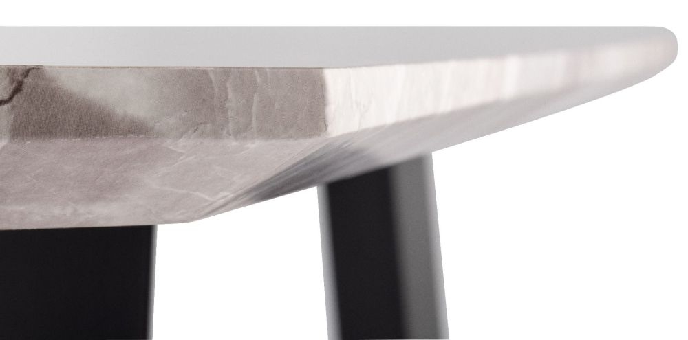 Product photograph of Nuna Marble Effect Console Table from Choice Furniture Superstore.