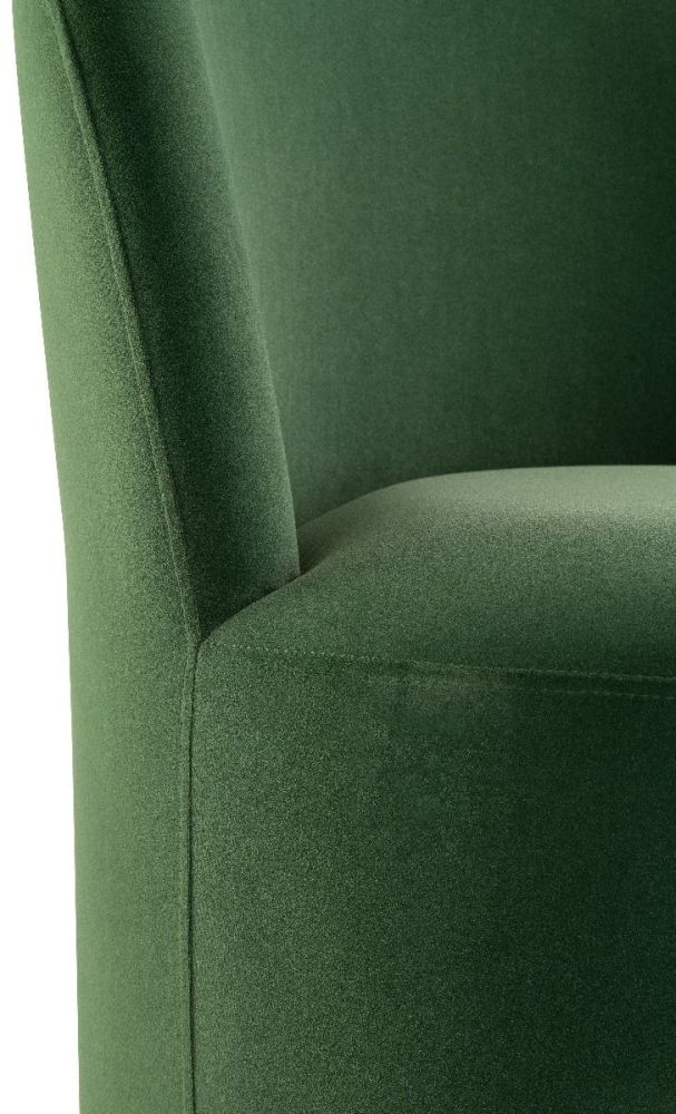 Product photograph of Audrey Green Fabric Cocktail Chair from Choice Furniture Superstore.