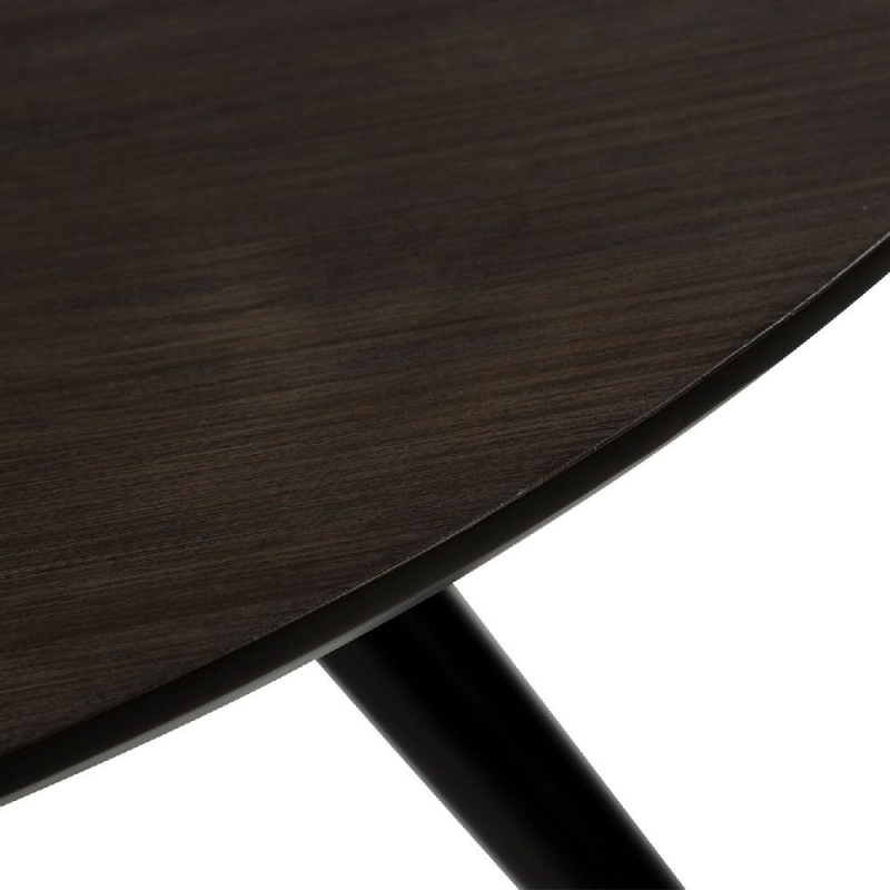 Product photograph of Dan Form Eclipse Grey Round Dining Table from Choice Furniture Superstore.