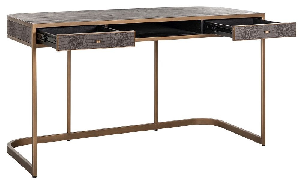 Product photograph of Classio Vegan Leather Desk from Choice Furniture Superstore.