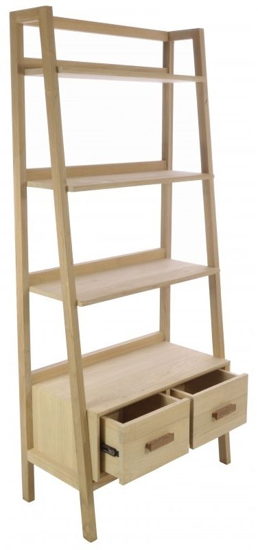 Product photograph of Shoreditch Wooden Bookcase from Choice Furniture Superstore.