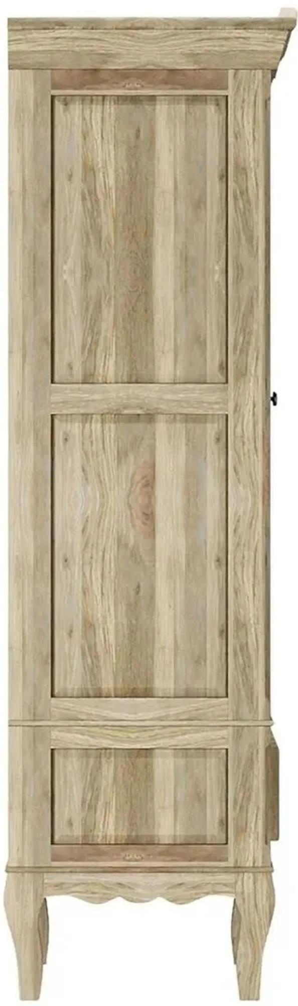 Product photograph of Fleur French Style Grey Wardrobe - 1 Door from Choice Furniture Superstore.