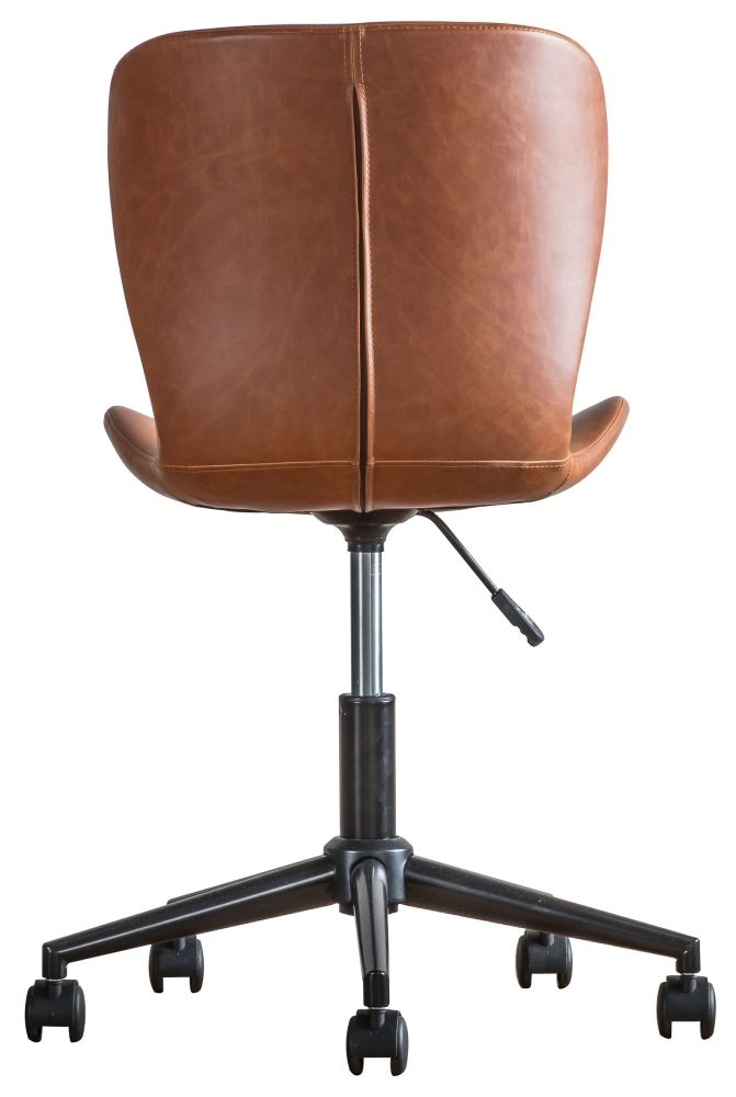Product photograph of Stephen Swivel Chair - Comes In Brown And Charcoal Options from Choice Furniture Superstore.