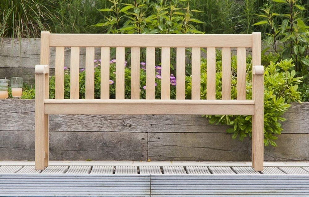 Product photograph of Alexander Rose Roble Broadfield Bench 4ft from Choice Furniture Superstore.