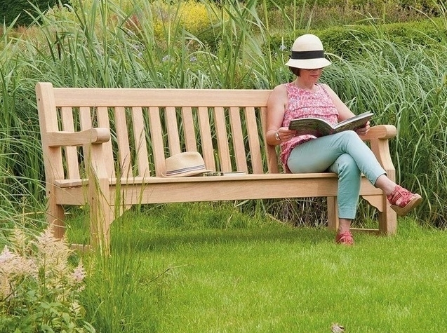 Product photograph of Alexander Rose Roble Park Bench 5ft from Choice Furniture Superstore.