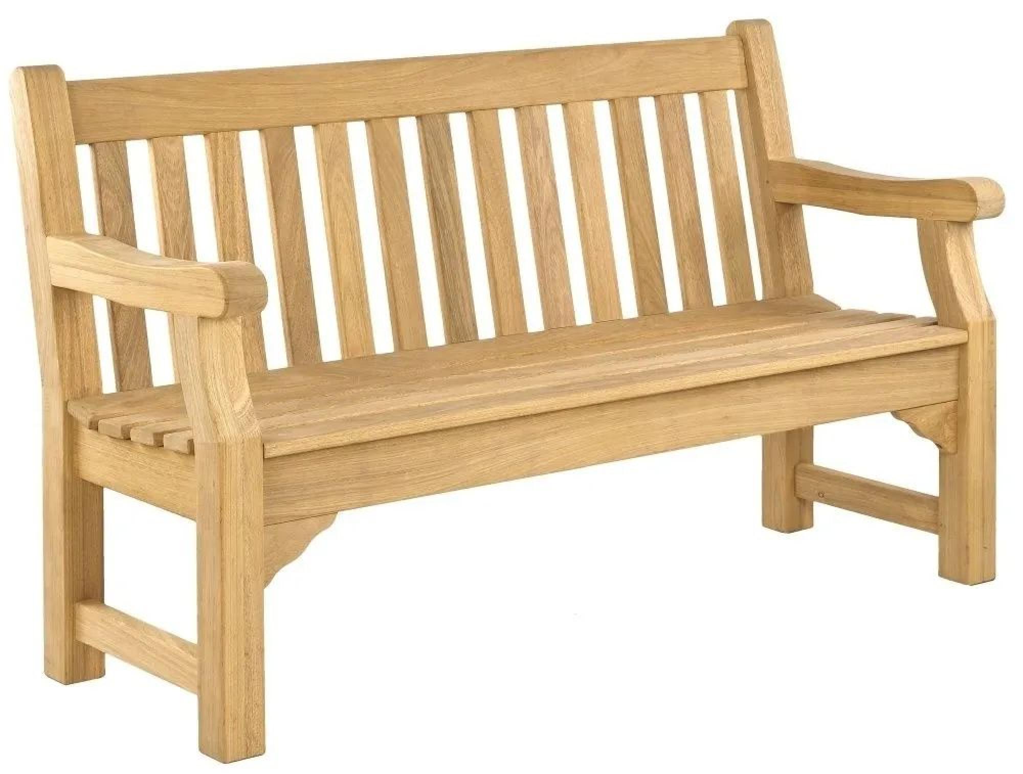 Product photograph of Alexander Rose Roble Park Bench 5ft from Choice Furniture Superstore.