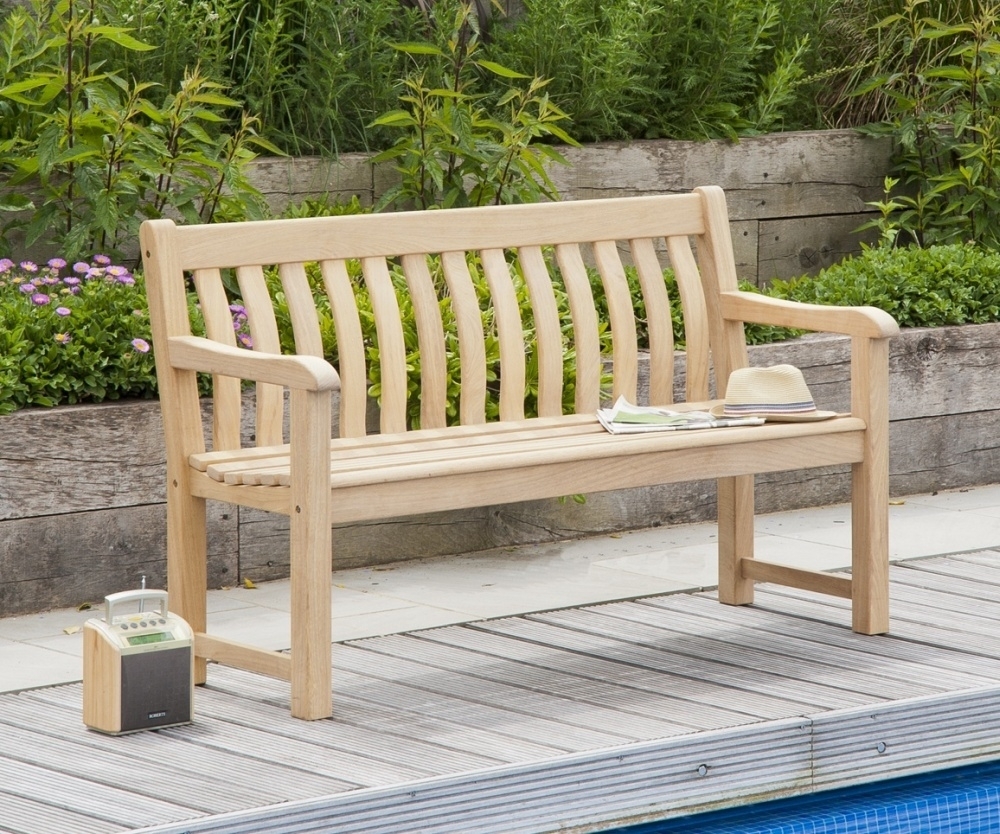 Product photograph of Alexander Rose Roble St George Bench 5ft from Choice Furniture Superstore.