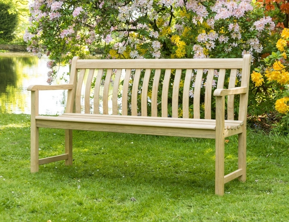 Product photograph of Alexander Rose Roble Broadfield Bench 5ft from Choice Furniture Superstore.