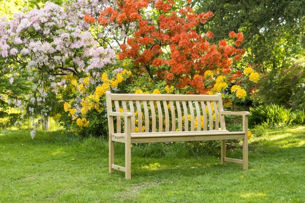 Product photograph of Alexander Rose Roble Broadfield Bench 5ft from Choice Furniture Superstore.