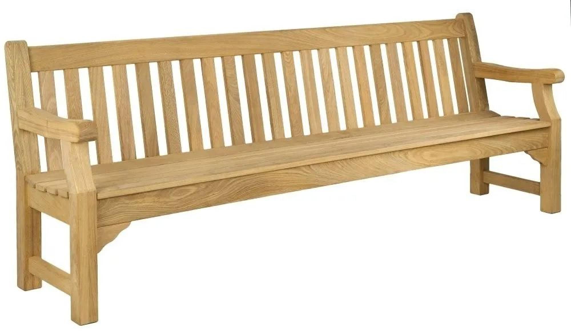 Product photograph of Alexander Rose Roble Park Bench 8ft from Choice Furniture Superstore.