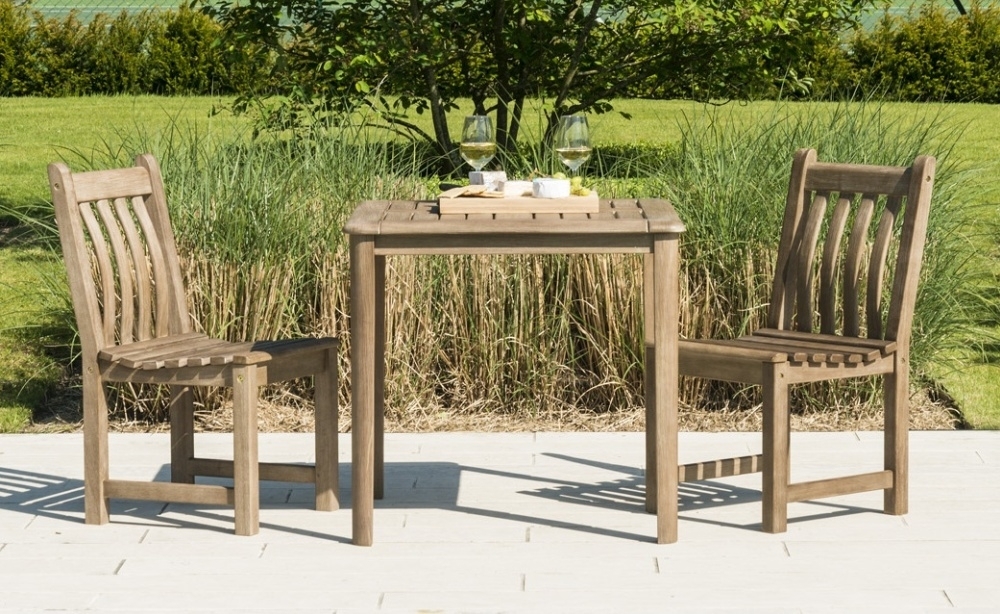 Product photograph of Alexander Rose Sherwood 80cm Square Dining Table from Choice Furniture Superstore.