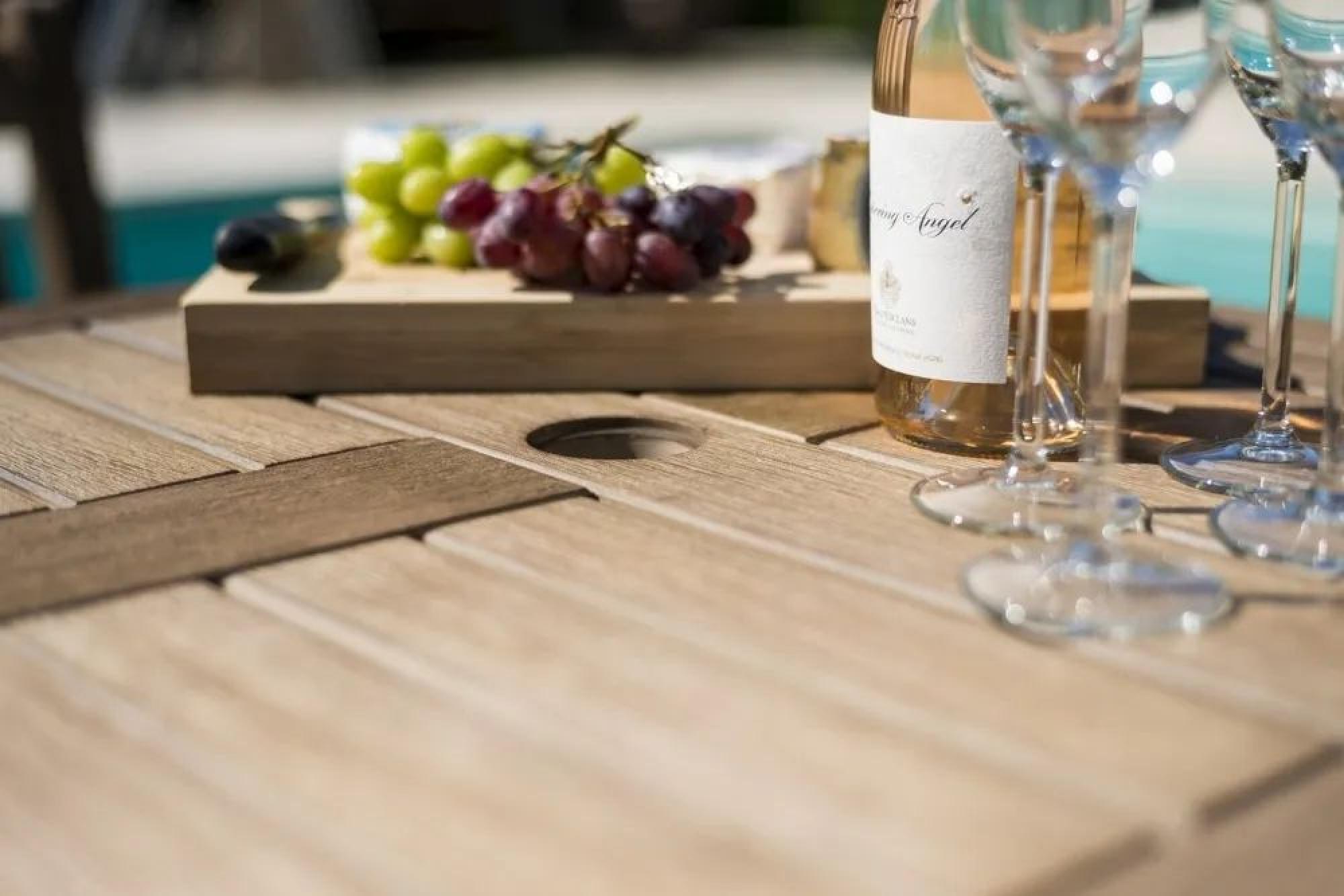 Product photograph of Alexander Rose Sherwood 80cm Square Dining Table from Choice Furniture Superstore.
