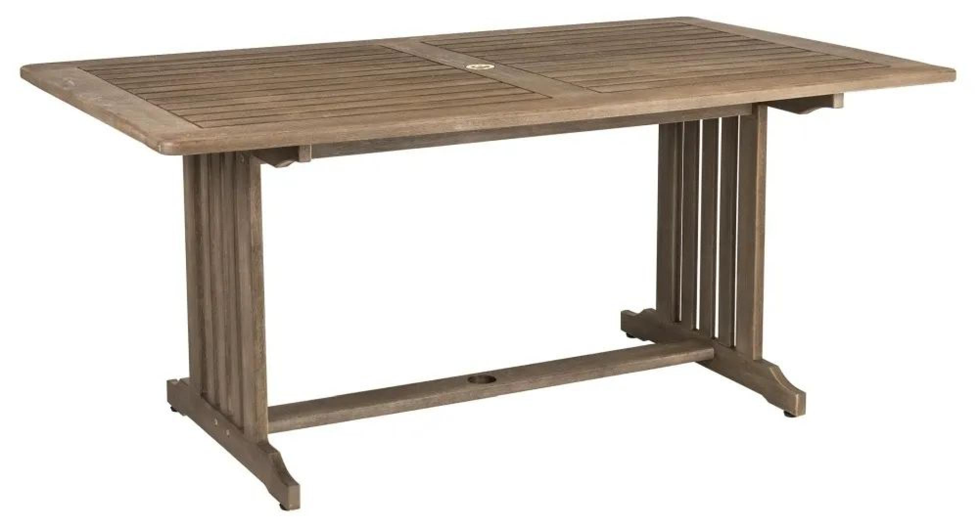 Product photograph of Alexander Rose Sherwood 166cm Rectangular Dining Table from Choice Furniture Superstore.