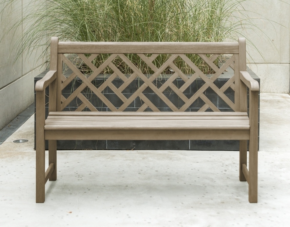 Product photograph of Alexander Rose Sherwood Chorus Bench 4ft from Choice Furniture Superstore.