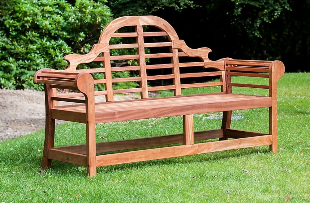Product photograph of Alexander Rose Sherwood Lutyens Bench 6ft from Choice Furniture Superstore.