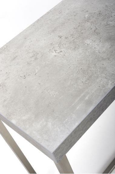 Product photograph of Delta Concrete Console Table from Choice Furniture Superstore.