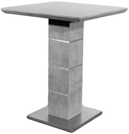 Product photograph of Delta Concrete Bar Table from Choice Furniture Superstore.