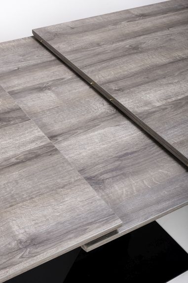 Product photograph of Bronx Grey 6-8 Seater Extending Dining Table from Choice Furniture Superstore.