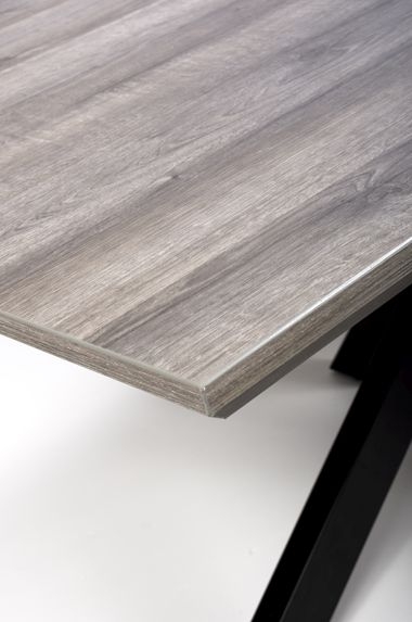 Product photograph of Manhattan Grey Dining Table - 6 Seater from Choice Furniture Superstore.