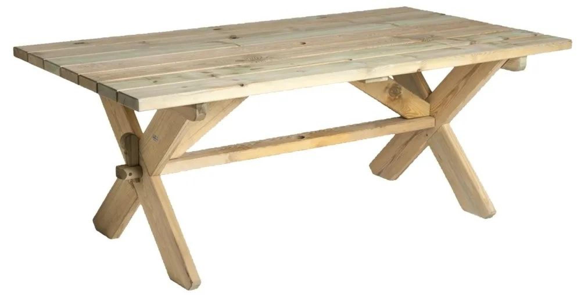 Product photograph of Alexander Rose Pine 190cm Farmers Dining Table from Choice Furniture Superstore.