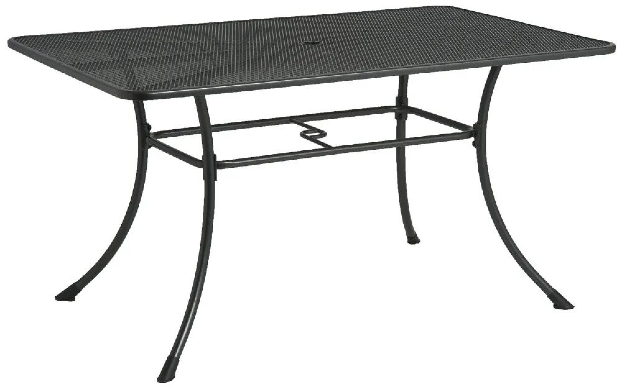 Product photograph of Alexander Rose Portofino 145cm Dining Table from Choice Furniture Superstore.