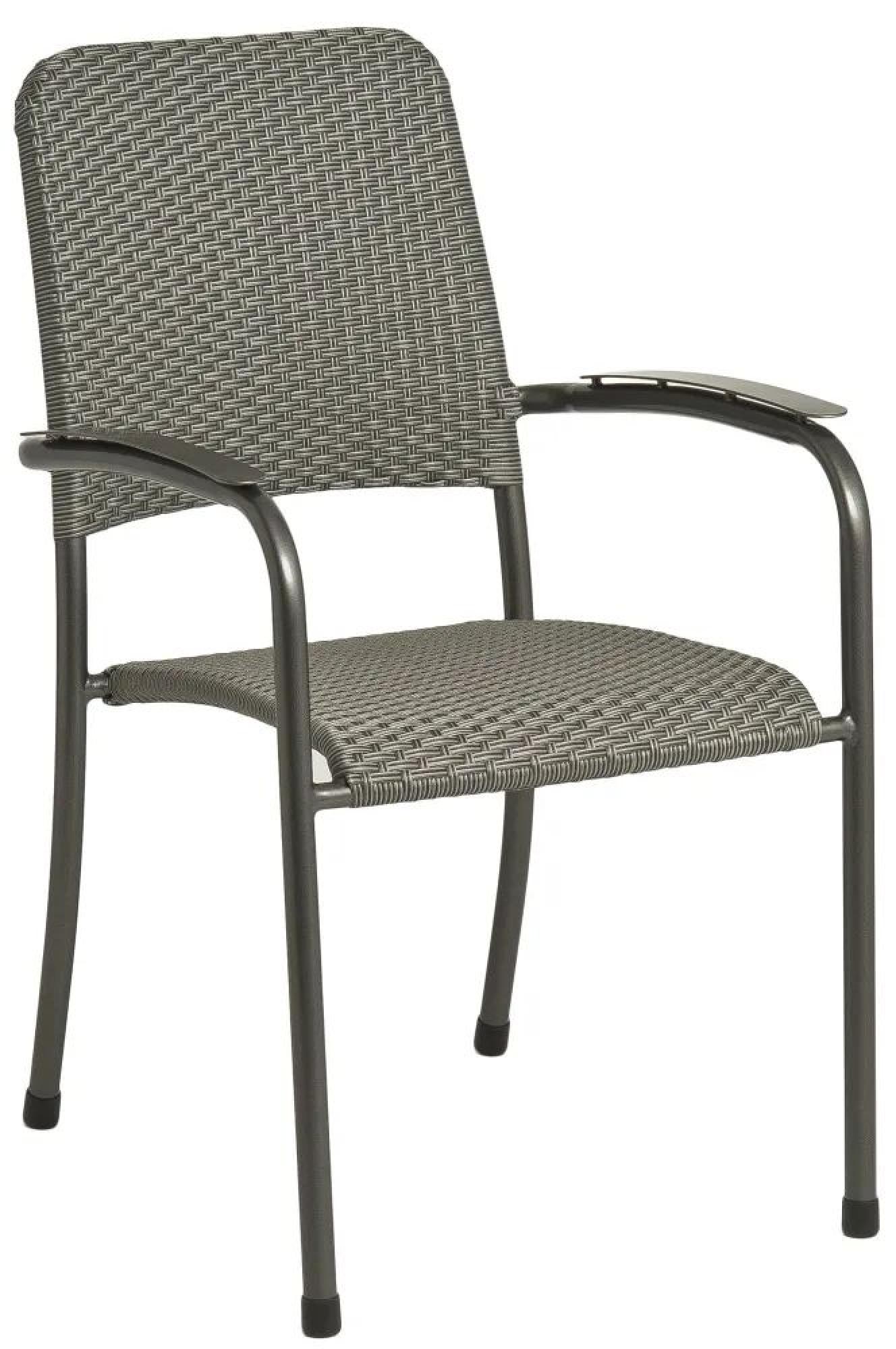 Product photograph of Alexander Rose Portofino Woven Dining Armchair Sold In Pairs from Choice Furniture Superstore.