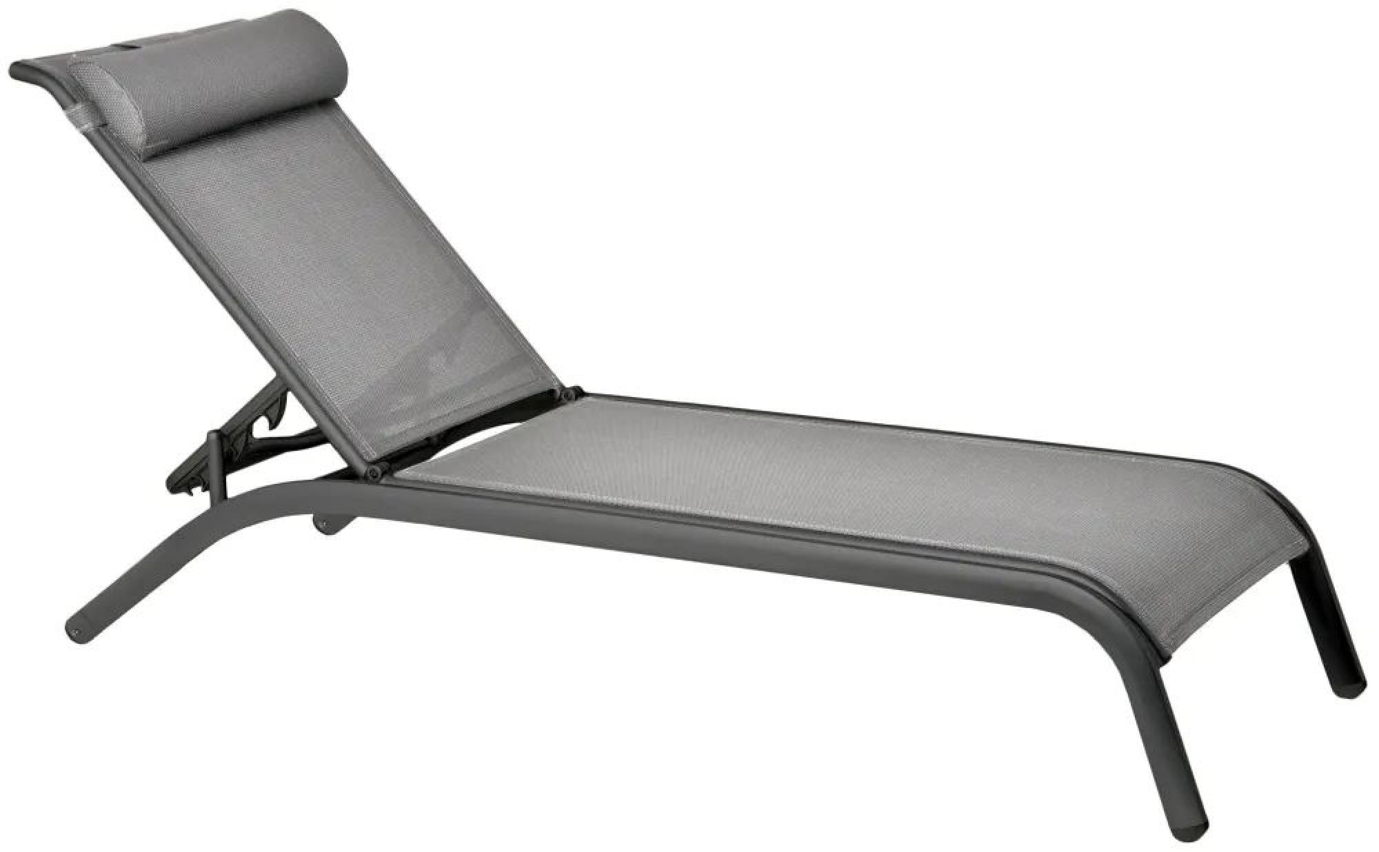 Product photograph of Alexander Rose Portofino Adjustable Stacking Sunbed from Choice Furniture Superstore.