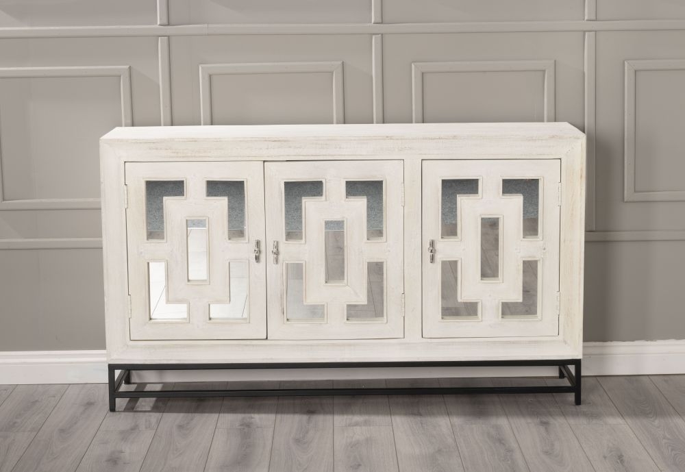 Mirrored credenza store clearance