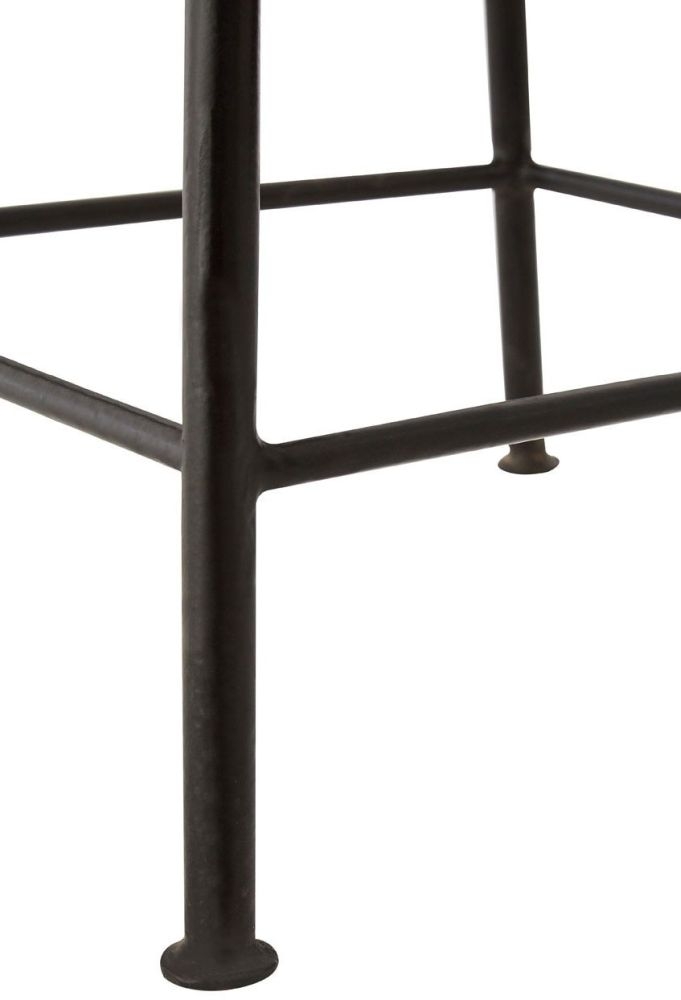 Product photograph of Enlow Cowhide Industrial Bar Stool from Choice Furniture Superstore.