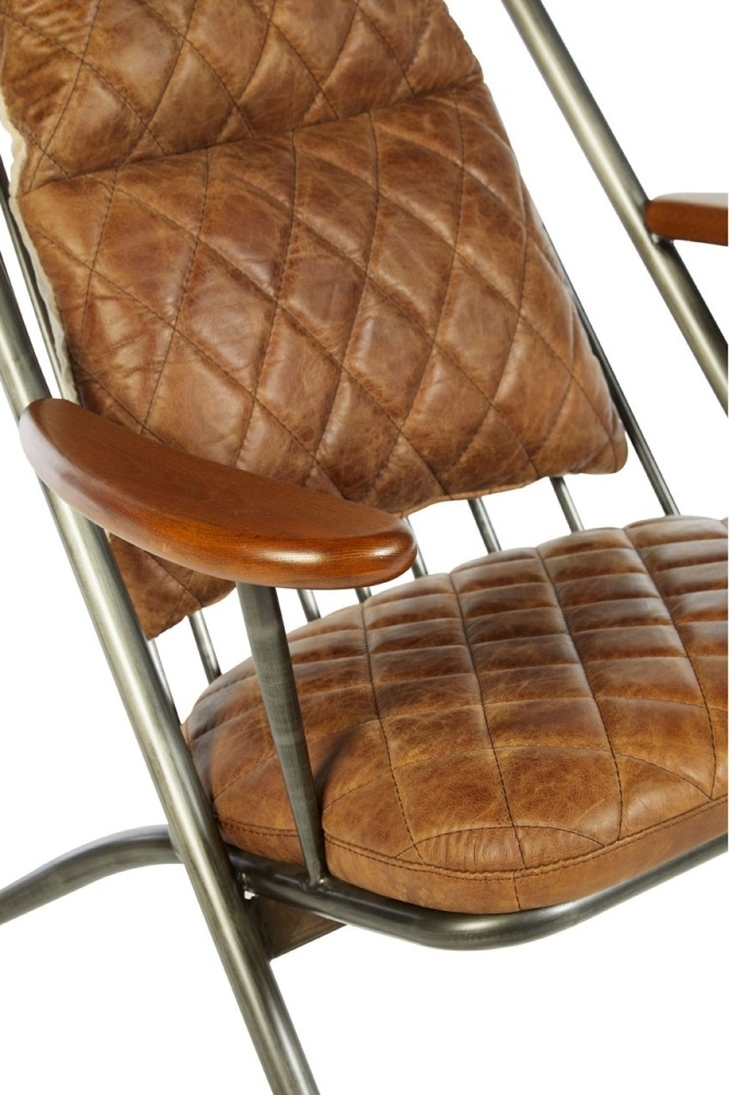 Product photograph of Bricelyn Genuine Light Brown Leather Chair from Choice Furniture Superstore.