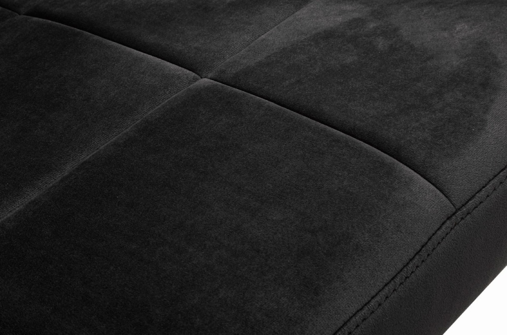 Product photograph of Emporia Black Velvet Fabric Cocktail Armchair from Choice Furniture Superstore.